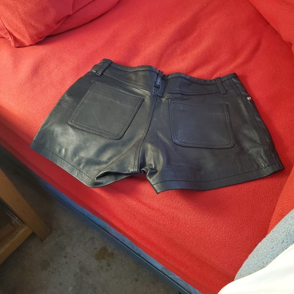 Leather Shorts - Picture 2 of 2